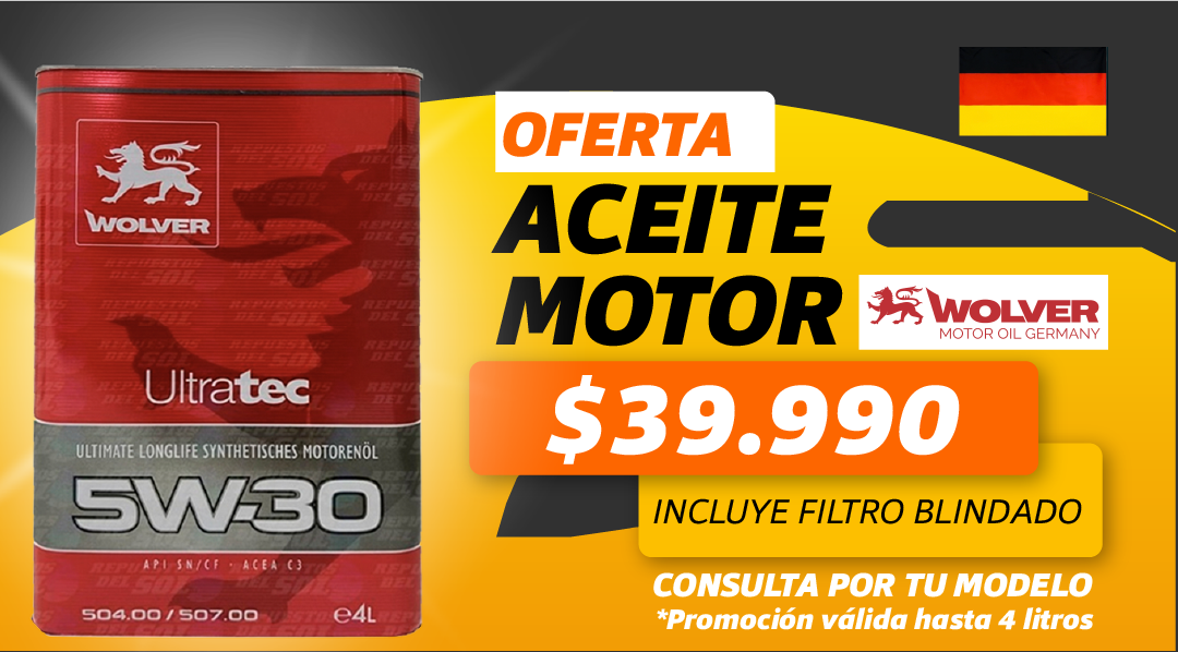 Serviteca Autosol de repuestos del sol Aceite de motor autos